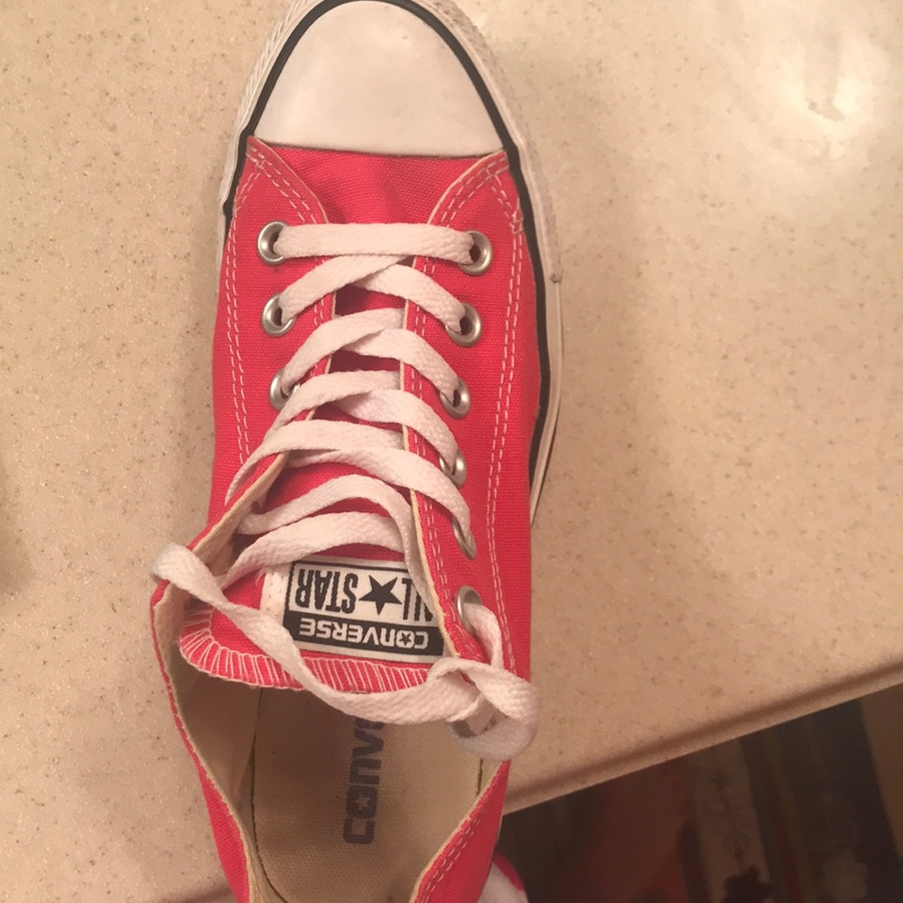 Unique pink converse